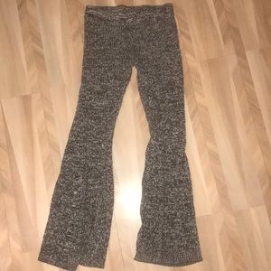 Flare Knit Sweater Pants